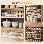 Expandable Under Shelf Storage Basket Organizer