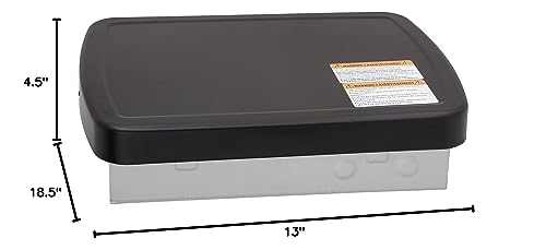 Flame King RV Cooktop Stove with Cover