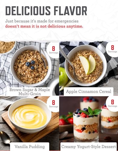 ReadyWise 124 Serving Ultimate Preparedness Pack, 25 Year Shelf Life