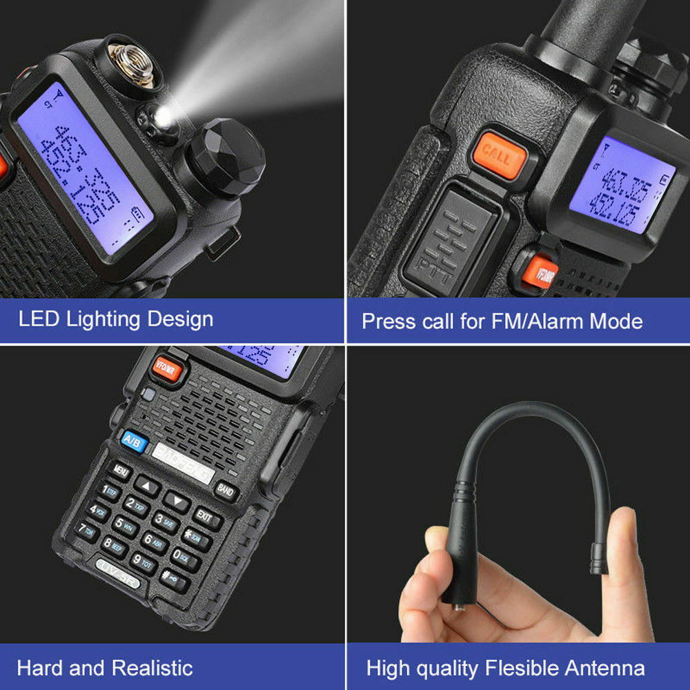 Baofeng UV-5R Dual Band Walkie Talkies