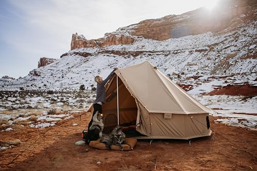 WHITEDUCK Regatta Canvas Bell Tent - Waterproof, 4 Season