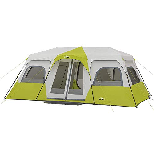 Large 12-Person Instant Cabin Tent | 3 Rooms