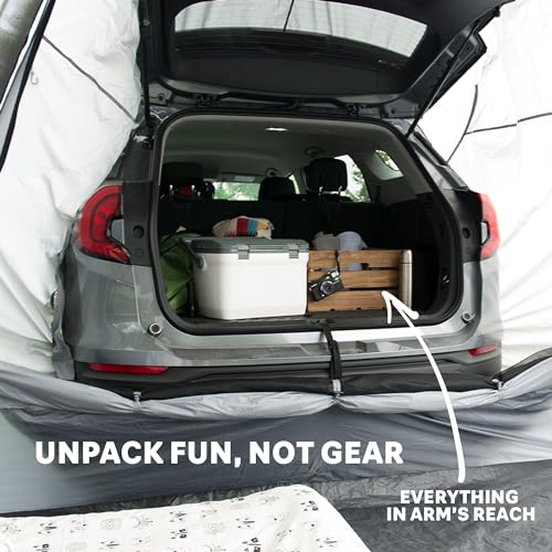 Napier SUV Tent | Universal Fit | Sleeps 5 | Grey/Green