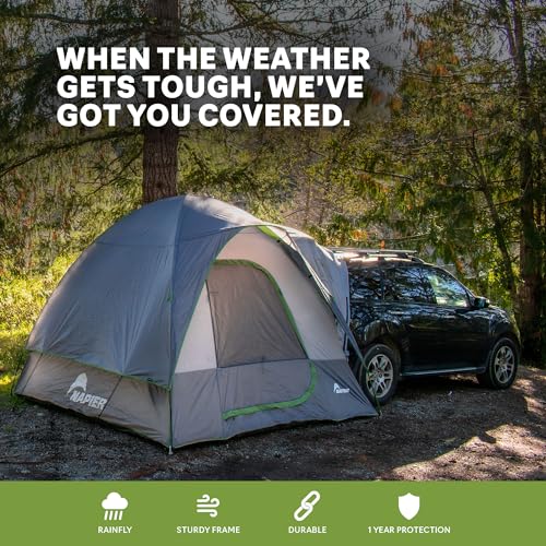 Napier SUV Tent | Universal Fit | Sleeps 5 | Grey/Green