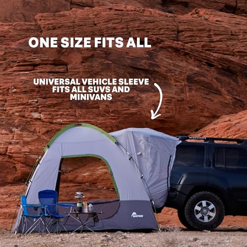 Napier SUV Tent | Universal Fit | Sleeps 5 | Grey/Green