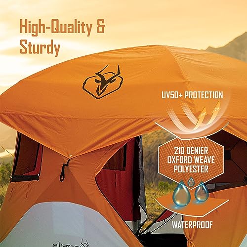 Gazelle Tents 22272 T4 Portable Camping Hub Tent