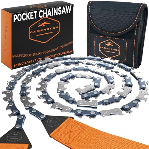 Campers' Chain Saw for Survival and Camping
