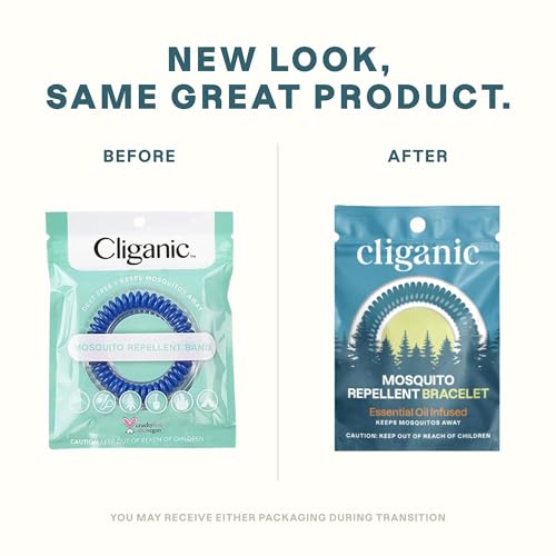 10-Pack Natural Mosquito Repellent Bracelets