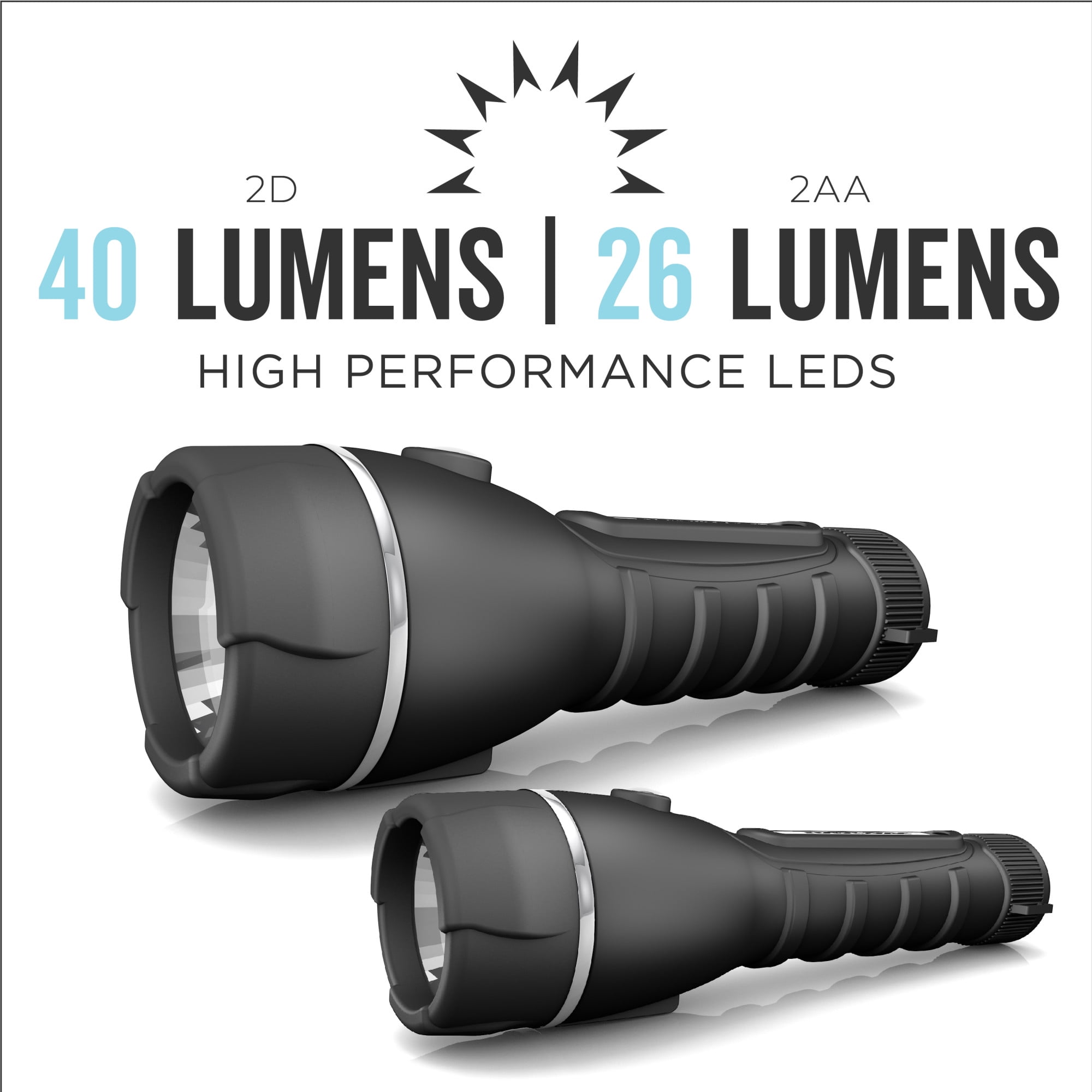 Robust LED Flashlight 3-Pack by Rayovac