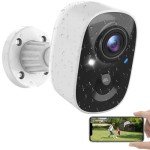 MaxiViz Wireless Outdoor Security Camera with AI Detection
