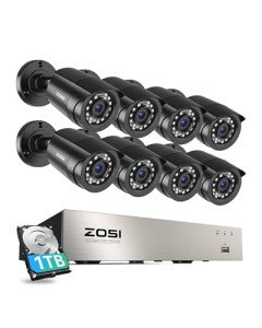ZOSI 3K Lite 8-Channel AI Security Camera System
