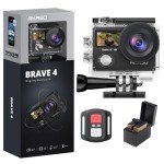AKASO Brave 4 Action Camera with Accessories Kit