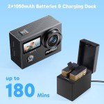 AKASO Brave 4 Action Camera with Accessories Kit