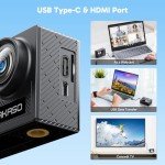 AKASO Brave 4 Action Camera with Accessories Kit