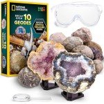 Break Open 10 Premium Geodes STEM Science Kit