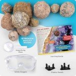 Break Open 10 Premium Geodes STEM Science Kit