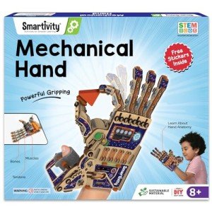 Smartivity DIY Robotic Hand STEM Kit for Kids