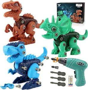 DIY Dinosaur Building Toys for Kids Ages 3-8