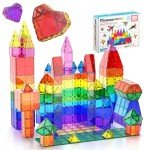 PicassoTiles 60-Piece Magnetic Building Blocks Set
