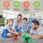 Dinosaur Building Toys with Electric Drill for Kids
