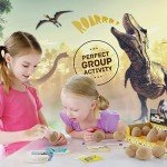 Dino Egg Dig Kit for Kids – 12 Surprises