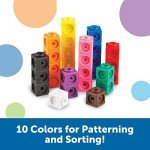 MathLink Cubes Set - 100 STEM Manipulatives for Kids