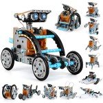 12-in-1 STEM Solar Robot Kit for Ages 8-13
