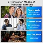 3-in-1 Language Translator Earbuds for Travel