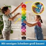 Brain Flakes 500-Piece Interlocking Disc Building Set