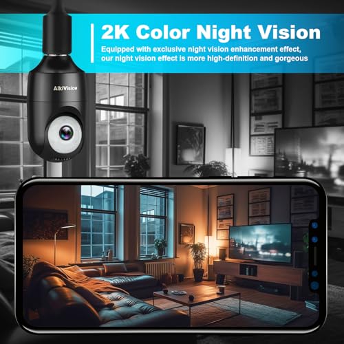 AlkiVision Wireless 2K Outdoor Security Camera