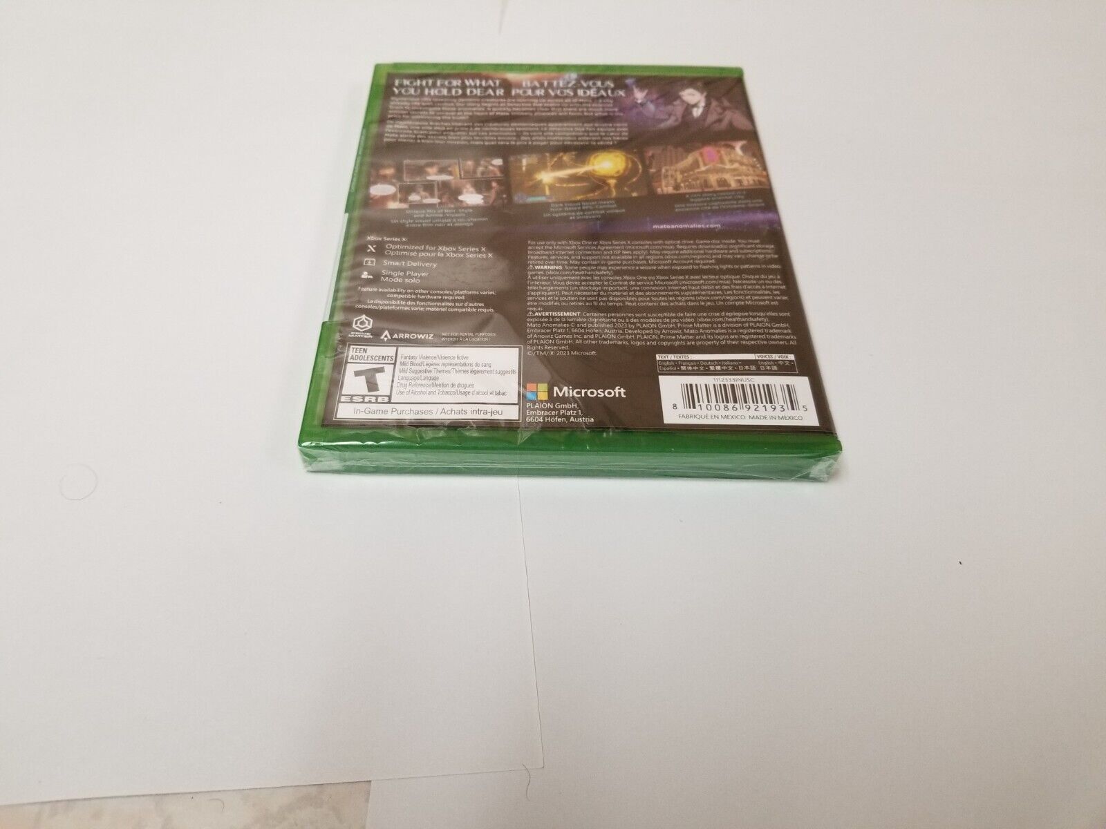 Mato Anomalies for Xbox Series X