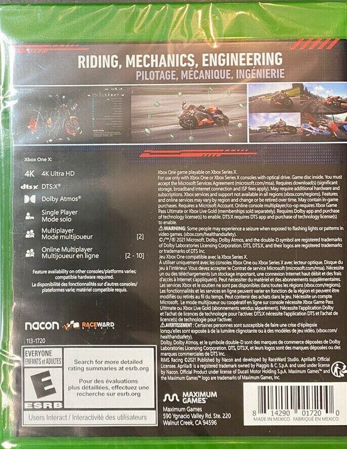 RIMS RACING for Xbox Series X Game