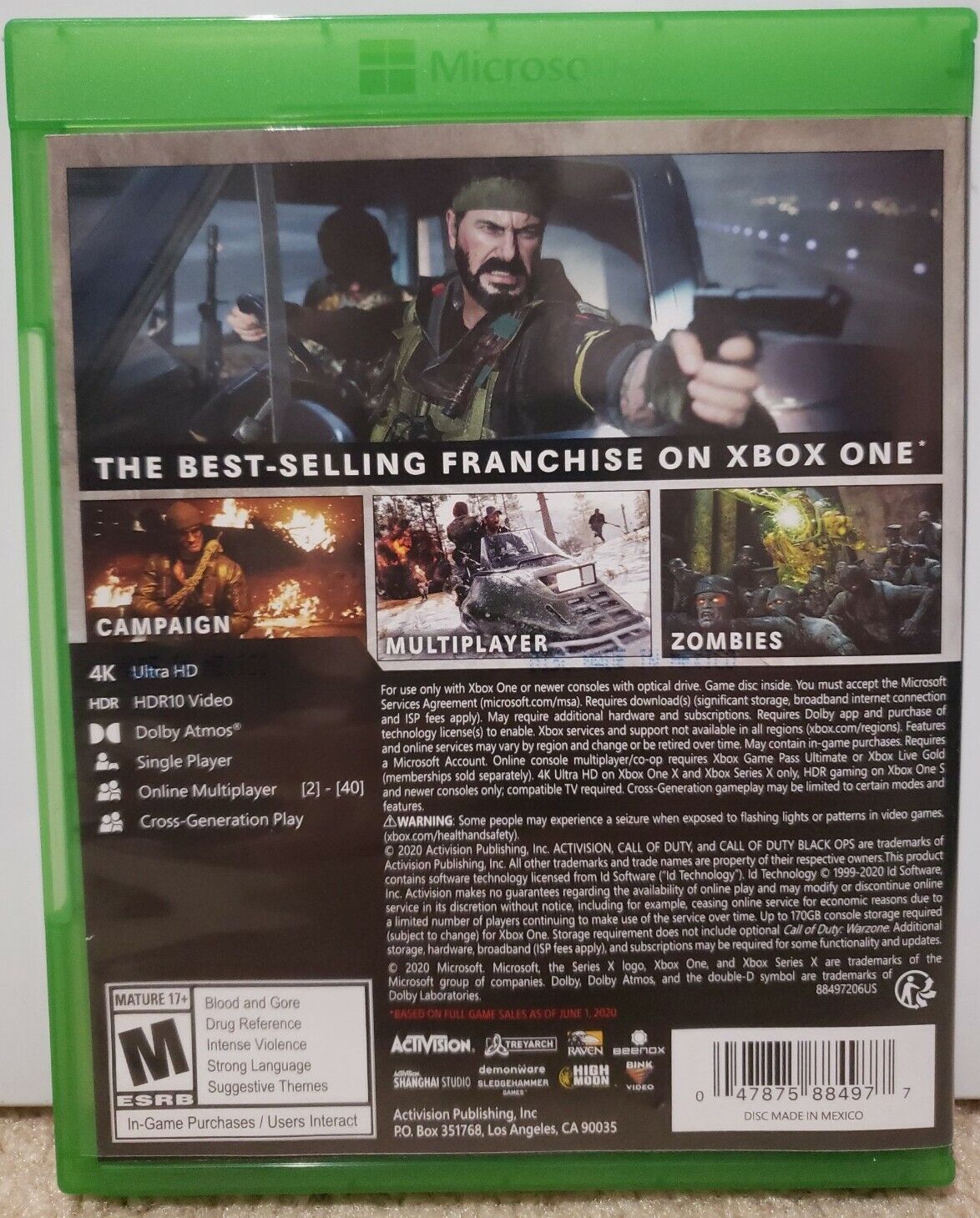 Call of Duty: Black Ops Cold War - Xbox X