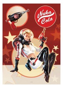 Fallout Nuka-Cola Nuka-Girl 1000-Piece Jigsaw Puzzle for Adults | 28 x 20 Inches