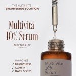 Vegan Vitamin C Brightening Serum for Sensitive Skin