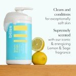 Lemon Sage Vegan Body Wash for Soft Skin