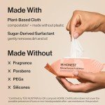 Honest Beauty Vegan Makeup Remover Wipes, 30 Count