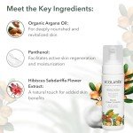 Revitalizing Vegan Facial Foam Cleanser with Argan Oil