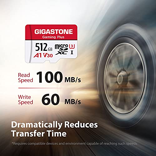 Gigastone 512GB Micro SD Card for Nintendo Switch