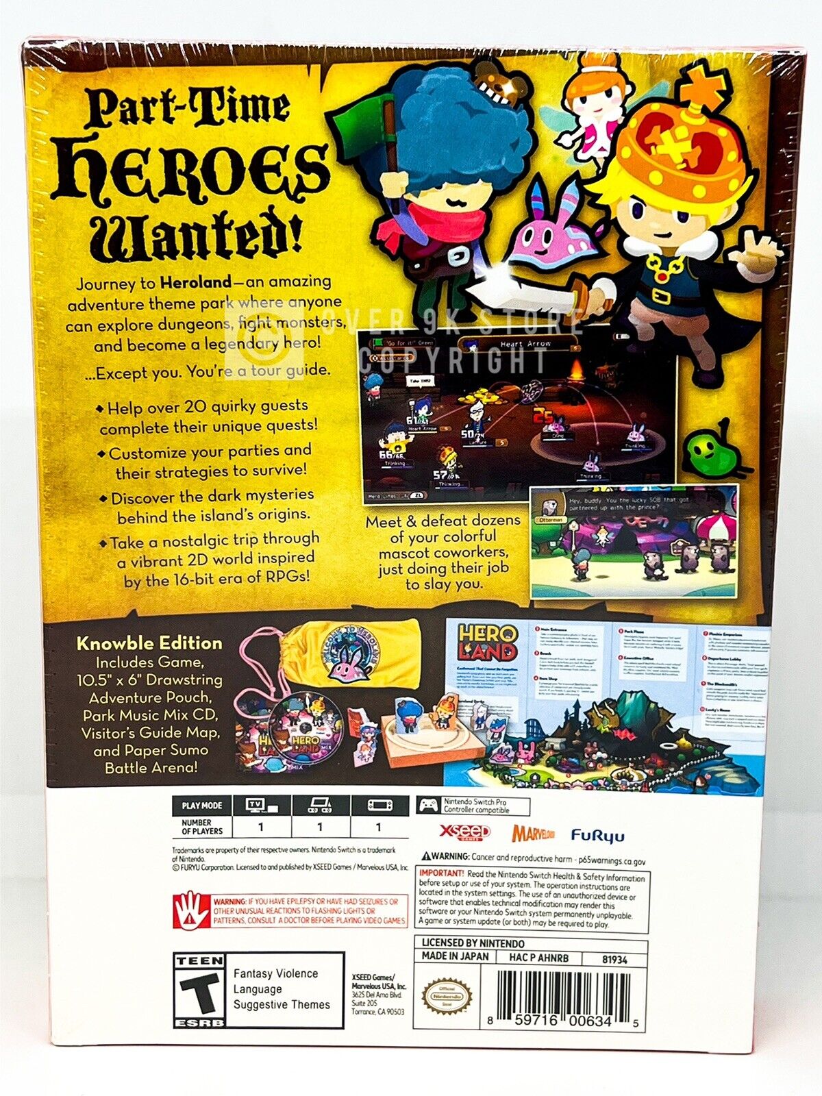 HeroLand Knowble Edition - Nintendo Switch - Sealed