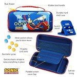 Sonic the Hedgehog 8+ Years Gaming On-the-Go Kit with Travel Case, Stand, Grips, and Sonic Superstars - Nintendo Switch Game