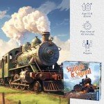 Switch & Signal | A Kosmos Game | Cooperative, Family-Friendly Strategy Train Game | Double-Sided Board | Travel Across Central Europe or North America | Game of The Year Recommended | 2-4 Players