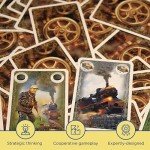 Switch & Signal | A Kosmos Game | Cooperative, Family-Friendly Strategy Train Game | Double-Sided Board | Travel Across Central Europe or North America | Game of The Year Recommended | 2-4 Players