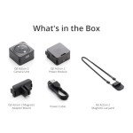 DJI Action 2 Power Combo (32GB) WITHOUT Magnetic Protective Case, Action Camera with Extended Battery Module, 155° FOV, Magnetic Attachments, Stabilization Technology, Waterproof Camera Ideal