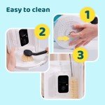 NETVUE Birdfy AI Smart Bird Feeder with Camera Solar Powered, AI Auto Capture Each Bird Come & Identify 6000+ Bird Species, Cloud Storage & Birdwatching On Live, Ideal Present(Yellow)