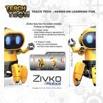 Elenco Teach Tech “Zivko The Robot”, Interactive A/I Capable Robot with Infrared Sensor, STEM Learning Toys for Kids 10+, includes Assembly Parts