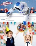 Ruko 1088 Smart Robots for Kids, Large Programmable Interactive RC Robot with Voice Control, APP Control, Present for 4 5 6 7 8 9 Years Old Kids Boys and Girls