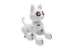 Lexibook - Power Kitty® - Remote Control Robot Cat, Programmable Smart Robot, Light, Sound, White/Pink - KITTY01