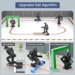 HIWONDER AiNex ROS Education AI Vision Humanoid Robot Powered by Raspberry Pi 5 Biped Inverse Kinematics Algorithm Learning Teaching Kit Standard Kit (Pi 5 8GB)