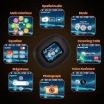 AI Language Translator Earbuds 144 Languages 8 Offline Modes OWS Touchscreen HD Sound iOS Android Compatible Long Battery Life Ideal for Travel Business Black